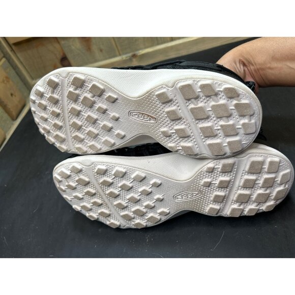 Keen Womens UNEEK Black Sneaker Sandal Size 8 With Eco Anti-Odor Footbed - Picture 9 of 10